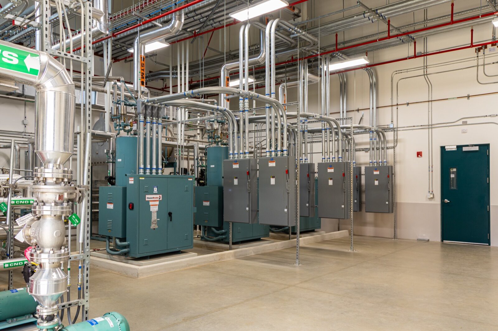 Planta de fabricación de alta tecnología